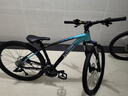 喜德盛山地自行车英雄600油压碟刹X6铝合金车架27.5轮径27速变速 暗夜群青15.5寸身高155-170) 实拍图
