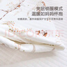棉加加（Cotton++）2条婴儿包单春秋冬夏新生儿纯棉a类宝宝包巾抱被空调房待产包裹 夹棉平安熊+单层浣熊【1厚1薄】 85*85cm【产房必备】 实拍图