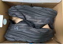 HOKA男款冬季户外轻量克利夫顿 9跑步鞋CLIFTON 9缓震耐磨回弹 黑色/黑色-宽版 41 实拍图