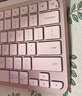 罗技（Logitech）大师系列 MX Keys Mini 简约无线蓝牙 高端办公键盘 智能键盘 语音键盘 背光时尚 超薄便携 玫瑰粉 实拍图