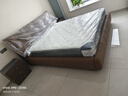 卡尔适现代简约全真皮床主卧意式黑色高箱储物2025新款大床双人床朱迪 【20CM静音钢木架】围边床 【S级头层黄牛皮】1.8*2.0M 实拍图