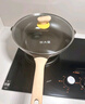 炊大皇 炒锅 麦饭石色不粘锅多功能少油烟炒菜锅平底32cm 电磁炉通用 实拍图