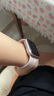 绿联适用苹果手表膜SE3/SE2/S8/S9通用Apple iWatch7/6/5/4保护膜41/40mm全屏覆盖防指纹水凝膜 实拍图