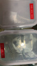 乐扣乐扣 玻璃保鲜盒两件套分隔型饭盒密封便当盒餐盒750+1020ml+包 实拍图