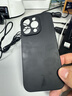 品胜 适用苹果15Pro手机壳 iPhone15Pro柔性液态壳全包防摔防磨防震亲肤男女款超薄保护套软壳 黑色 实拍图