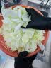 乌斯京一次性手套100只/盒中码 食品级餐饮厨房洗碗烘焙家务黑色手套 实拍图