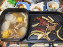小熊（Bear）烤涮一体两用锅 烤肉锅电烤盘 家用电烧烤炉火锅烤肉一体多功能锅 鸳鸯锅分体可拆洗分区控温L21D2 实拍图
