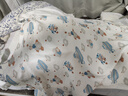 爱贝迪拉（AIBEDILA） 新生婴儿包单产房纯棉襁褓裹巾包被抱被春夏单层纯棉睡袋85cm 实拍图