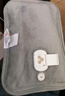 彩虹暖手宝 热水袋 电热暖手宝暖肚子暖脚暖身暖手宝宝充电 深灰色 实拍图