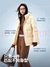 波司登（BOSIDENG）25年新款羽绒服90绒女短款连帽保暖防风修身加厚外套B250245112XS 【店长推荐】暖杏黄|3442-欧若风 M 165/88A 体重约125-140斤 实拍图