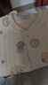 婧麒（JOYNCLEON）新生婴儿衣服a类春秋初生儿宝宝保暖夹棉连体衣贴身打底哈衣 月亮木马 90cm 【1-2岁，体重9.5-13kg】 实拍图