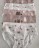 FitonTon纯棉内裤女生学生中腰日系初中生青春期发育期少女内裤5条装 实拍图