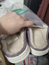 家怡保暖棉拖鞋舒适轻便毛绒厚底户外居家棉鞋紫色38-39YLS812 实拍图