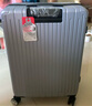 爱华仕行李箱男拉杆箱女大容量旅行箱万向轻便飞机轮28英寸密码箱冰川银 实拍图
