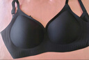欧迪芬内衣女无痕小胸显大聚拢防下垂遮副乳上托性感软支撑春夏薄款文胸 黑色 L 【建议体重105-120斤】 实拍图