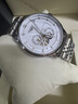 冠琴（GUANQIN）手表男机械表全自动夜光防水男士手表镂空男表高档瑞士品质腕表 本色白面 实拍图