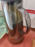 苏泊尔家用锥形杯子具带把耐高温单层玻璃凉水壶瓶320mL*2琥珀KC32KA10 实拍图