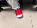 MIKIHOUSE学步鞋男女童鞋高性价比经典婴儿鞋宝宝运动鞋防滑HOTBISCUITS 红色（经典学步鞋） 二段 14.5 (适合脚长14cm) 实拍图