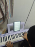 特伦斯折叠钢琴88键便携式电钢琴成人儿童电子琴重力度键盘V30pro家用 梦幻紫+专用琴包+Z型琴架 实拍图