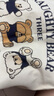 小熊帆布包女学生便携上班帆布兜手提包手拎便当帆布袋 三只小熊（带按扣） 实拍图