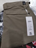 班尼路（Baleno） S&K系列三防男士合体直筒休闲裤春秋新款男装舒适商务弹力男裤子 卡其+深灰 32 实拍图