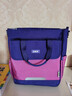 UEK小学生补习袋便携儿童手提袋子可爱补课包斜挎包美术袋深紫色 实拍图