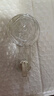 新款旋转吸盘式挂钩免打孔强力家用卫生间厨房浴室玄关墙上挂钩 透明白吸盘挂钩（1个装） 实拍图