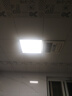 正泰（CHNT）集成吊顶灯LED平板灯厨卫灯面板灯铝扣板嵌入式天花厨房卫生间灯 【暖白光+超薄边框】30*30CM  18W 实拍图
