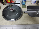 小熊（Bear）有钛无涂层不粘炒锅陶瓷炒菜锅 32cm家用平底锅燃气灶JG043-P02 实拍图