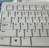 罗技（Logitech）MK120 键鼠套装 有线键鼠套装 办公键鼠套装 电脑键盘 USB即插即用 全尺寸 白色 实拍图