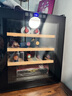 芭克斯（Bacchus）红酒柜恒温柜电子控温酒柜保湿柜家用客厅迷你小型葡萄酒柜办公室冷藏柜保鲜柜风冷无霜节能小酒柜 BW-50D1榉木层架【16支装】 50L 实拍图