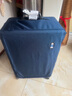 袋鼠（KANGAROO）加厚行李箱保护套牛津布拉杆箱箱套防水耐磨防刮旅行箱托运箱罩 藏青色（行李箱保护套） 24寸 实拍图
