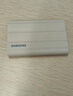 三星（SAMSUNG）1TB Type-c接口 移动固态硬盘 T7 Shield月幕白 NVMe读速1050MB/s  手机直连笔记本外接 三防保护 实拍图