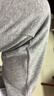 婧麒（JOYNCLEON）孕妇裤春秋外穿休闲运动裤小个子大码卫裤 浅灰 L jyk28218 实拍图