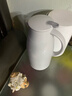 JEKO&JEKO保温壶家用热水瓶暖水壶宿舍大容量开水瓶玻璃内胆 1.6L浅灰色 实拍图