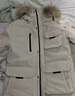京东京造【进口极寒95鹅绒服】羽绒服男外套女冬季新款中长款 冰川灰 M 实拍图