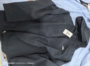 安踏防泼水软壳衣丨加绒弹力拒水外套男秋冬季运动夹克行政男装风衣 【抗紫外线+加绒+防泼+连帽】基础黑7602-5 L 实拍图