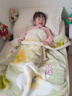 双层加厚拉舍尔毛毯儿童盖毯幼儿园午休毯小毯子办公室护腿披肩毯 郊游狗狗-浅绿【A类母婴级】 100*120cm【A类儿童毯】 晒单实拍图