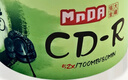 铭大金碟（MNDA）CD-R空白光盘/刻录盘 江南水乡系列 52速700M 50片塑封装 实拍图
