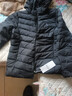 波司登（BOSIDENG）25新款短款轻薄羽绒服女短款90绒三防显瘦连帽羽绒内胆新年骐骥红 黑色8056-经典极简风 S 160/84A 体重约100-110斤 实拍图