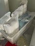 京东京造白豆腐镂空收纳篮杂物收纳筐橱柜卫浴收纳干湿两用3只装中号矮款 实拍图