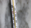 可孚水银体温计玻璃婴幼儿温度计人体医用高精度腋下体温表经典款1支 实拍图