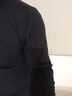 南极人男士秋衣秋裤男套装纯棉抗菌薄款保暖内衣打底线衣棉毛衫黑色2XL 实拍图