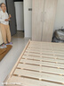 意米之恋橡胶木床实木床 主卧双人床 卧室家具 品质大板【包安装】1.5m*2m 实拍图