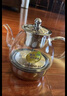 金灶（KAMJOVE） 蒸汽喷淋煮茶器黑茶煮茶壶玻璃养生壶 烧水保温一体全自动恒温烧水壶蒸煮一体茶壶 A-99 【聚能喷淋 档位可调】 0.8L 实拍图