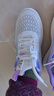 鸿星品断码女鞋运动鞋女2025新款夏季透气网鞋轻便软底减震网面跑步鞋子 紫色 38 实拍图