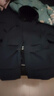 京东京造冬季短款连帽滑雪羽绒服户外派克服加厚保暖外套男 深海蓝 XXL 实拍图