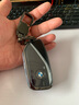 沃霆适用宝马汽车x5钥匙套5系530车x3x7x1男3系i3壳7系合金壳钥匙包扣 D款-枪壳黑面（配金属扣） 实拍图