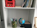 豪瑞森电视柜旁书架落地置物架收纳柜子客厅展示柜靠墙简易家用储物书柜 【大抽屉款】暖白50X30X180公分 实拍图