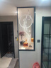 奶油风长虹玻璃半墙屏风卫生间干湿区洗手台简约现代艺术客厅隔断 长虹玻璃艺术画/ 每平方 实拍图